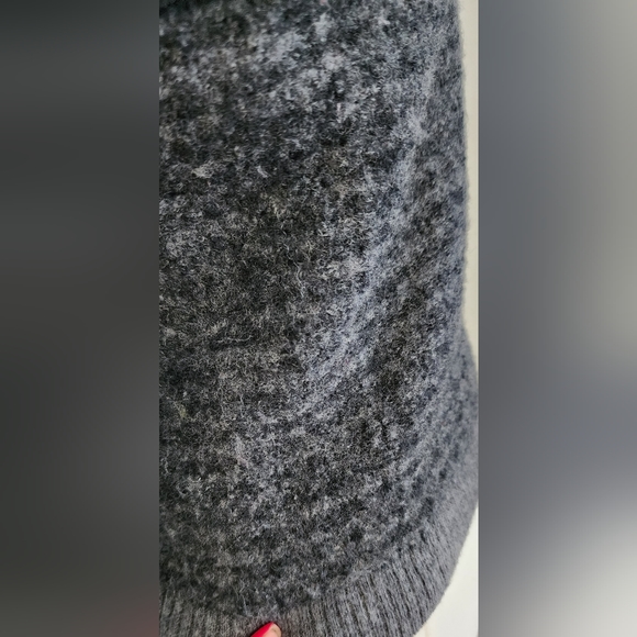 JUICY COUTURE Vintage Women Knit Boop Tube Size M-L Grey Lightweight - Picture 6 of 8